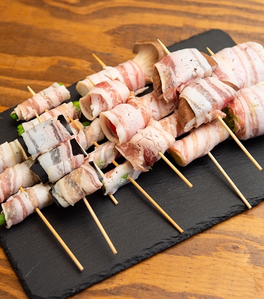 野菜肉巻き串